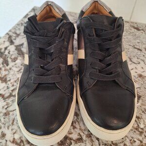Frye &‎ Co. Black Leather Low Top Lace Up Sneaker Women's Size 8